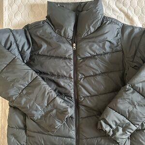 Women’s Columbia Black Cropped Puffer Active  Jacket Sz XL